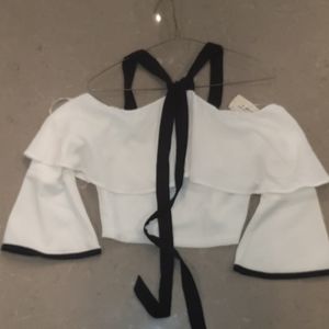 forever 21 off shoulder crop top